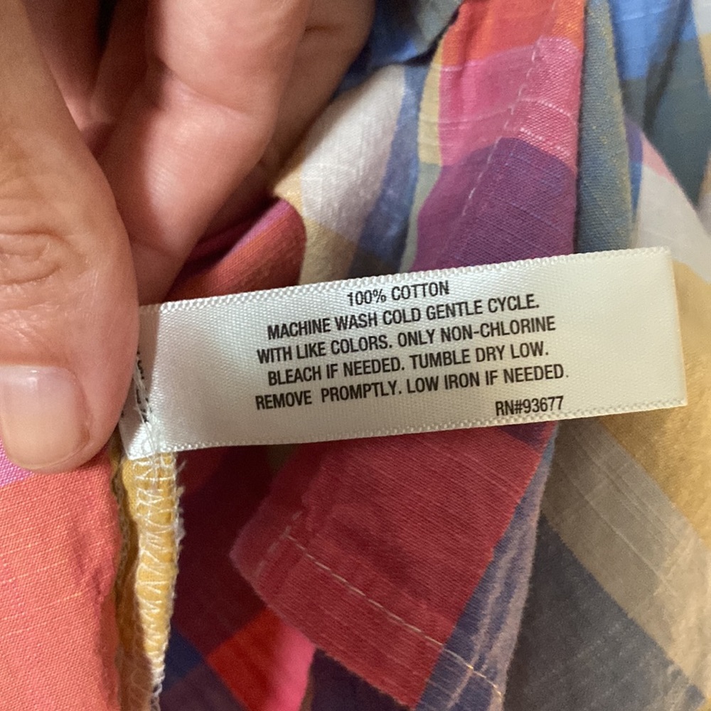 I ❤️ Ronson Checkered Button Up - Picture 5 of 9